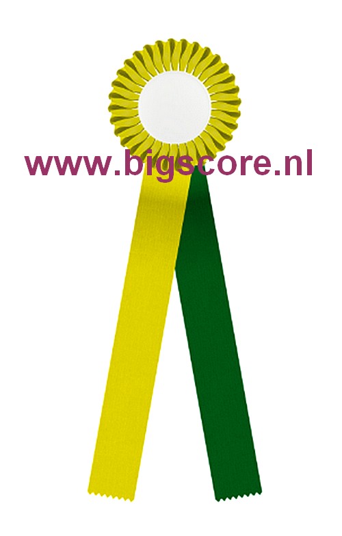 R 01 Multi 1-Ringsrozet Ø 10,5 cm L: 30 cm Blanco met optie Full Colour 50 mm afslag